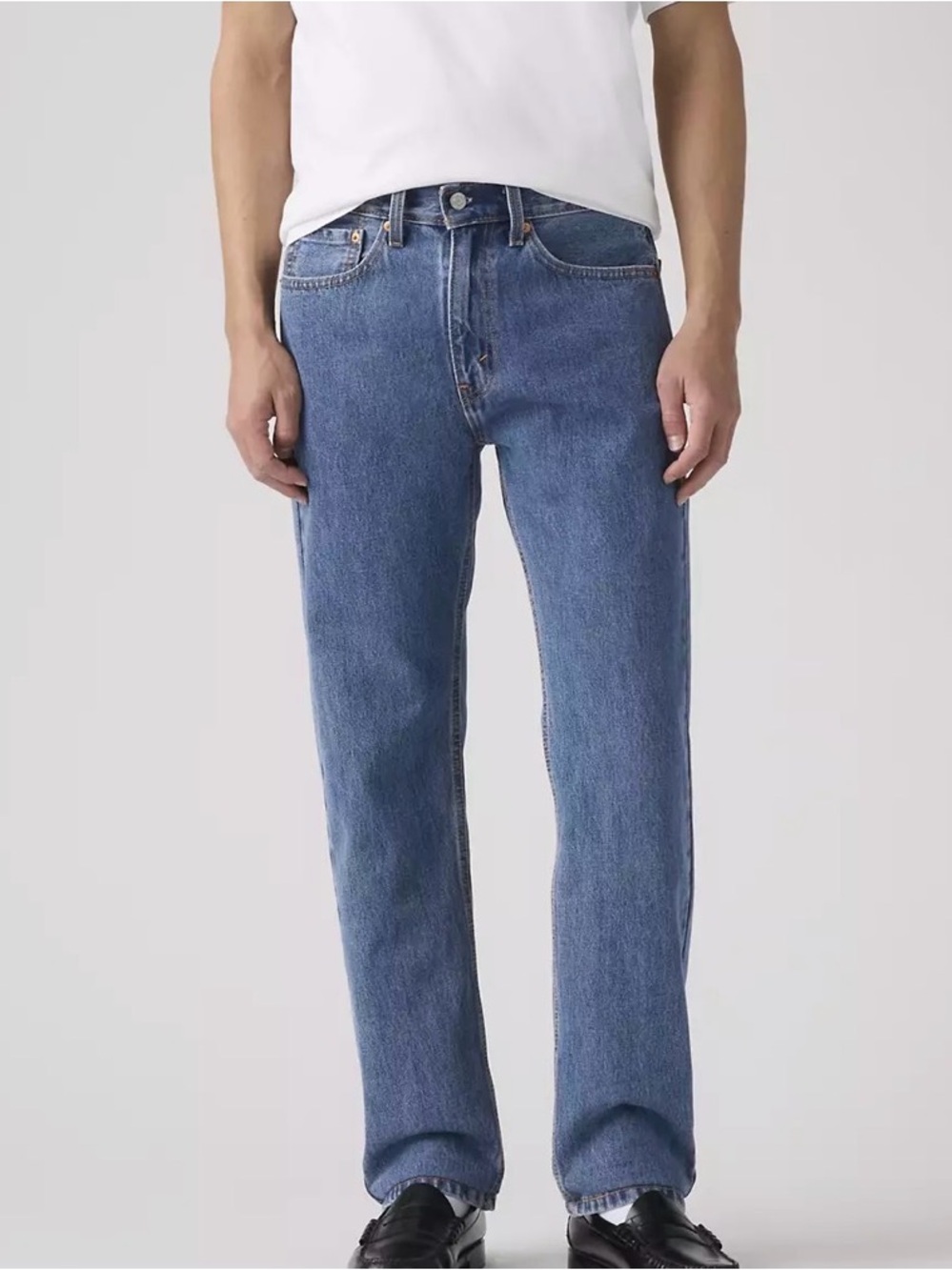 Levi's Men's Classic Blue Straight Jeans